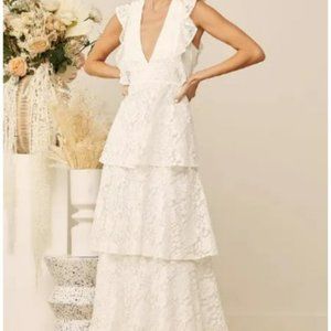 Lulu's Molinetto NEW maxi dress